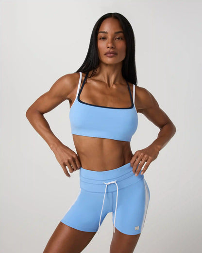Daily Layered Bra | Oasis Blue
