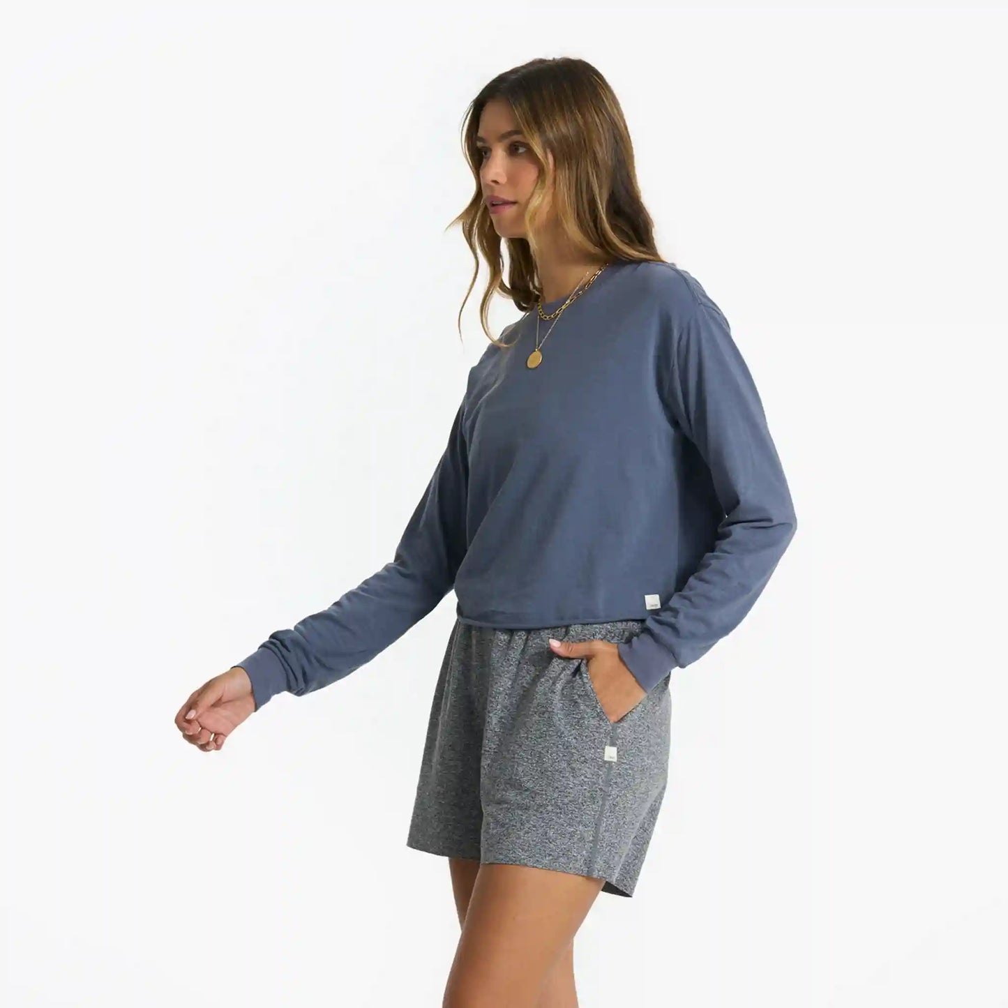 Long-Sleeve Coast Tee | Azure