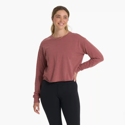 Long-Sleeve Coast Tee | Rosewood