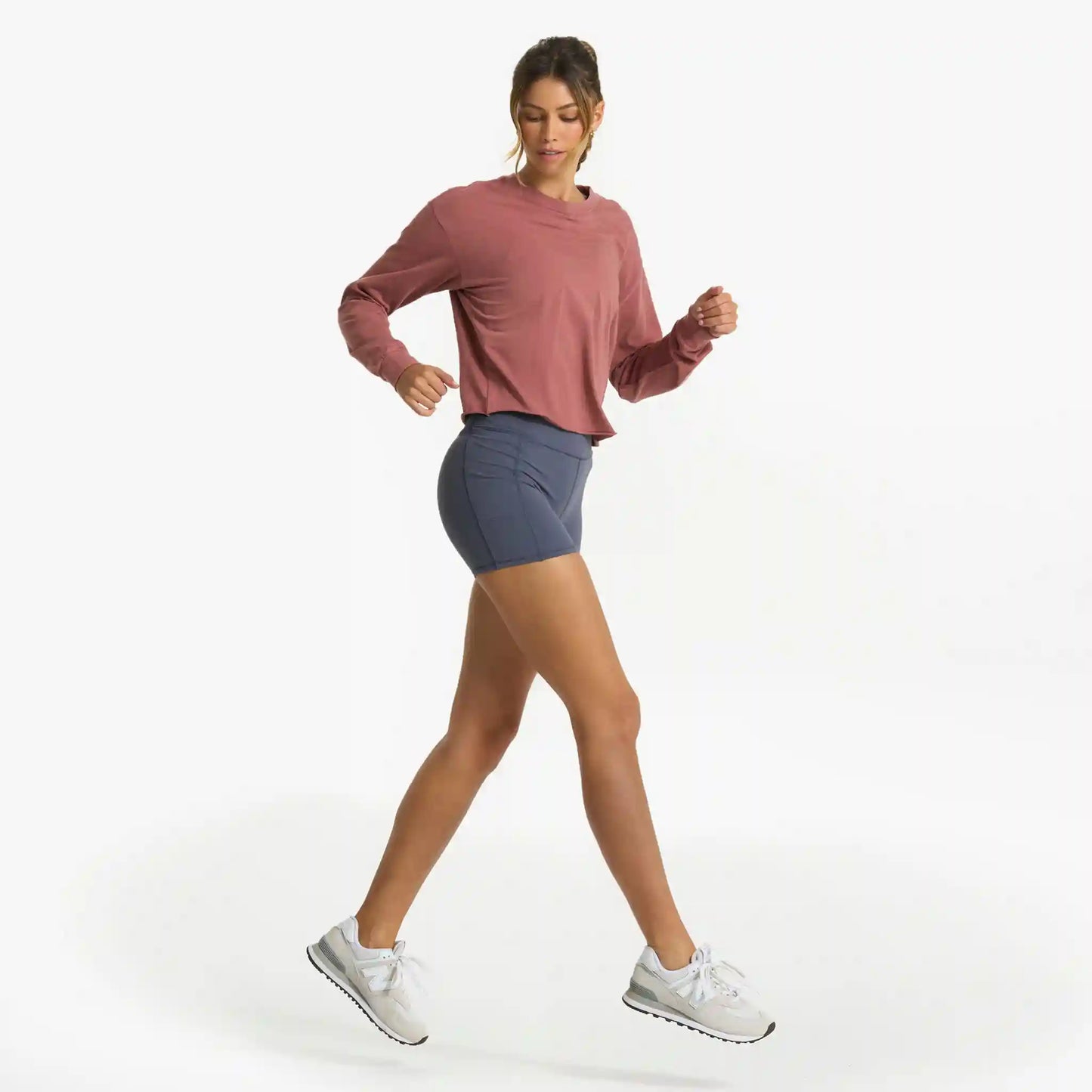 Long-Sleeve Coast Tee | Rosewood