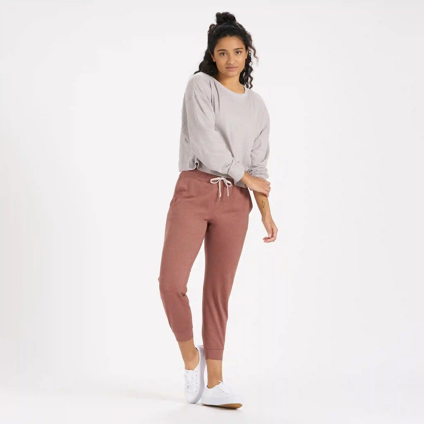 Long-Sleeve Sundown Tee | Fog