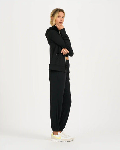 Halo Performance Hoodie | Black Heather