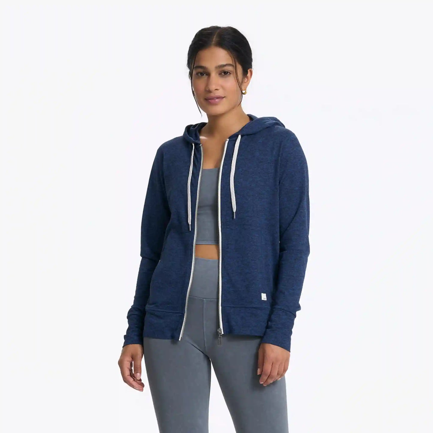Halo Performance Hoodie | Navy Heather