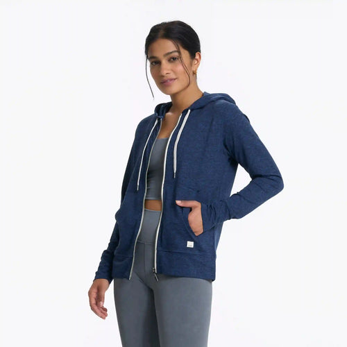 Halo Performance Hoodie | Navy Heather