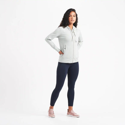 Halo Performance Hoodie | Sage Heather
