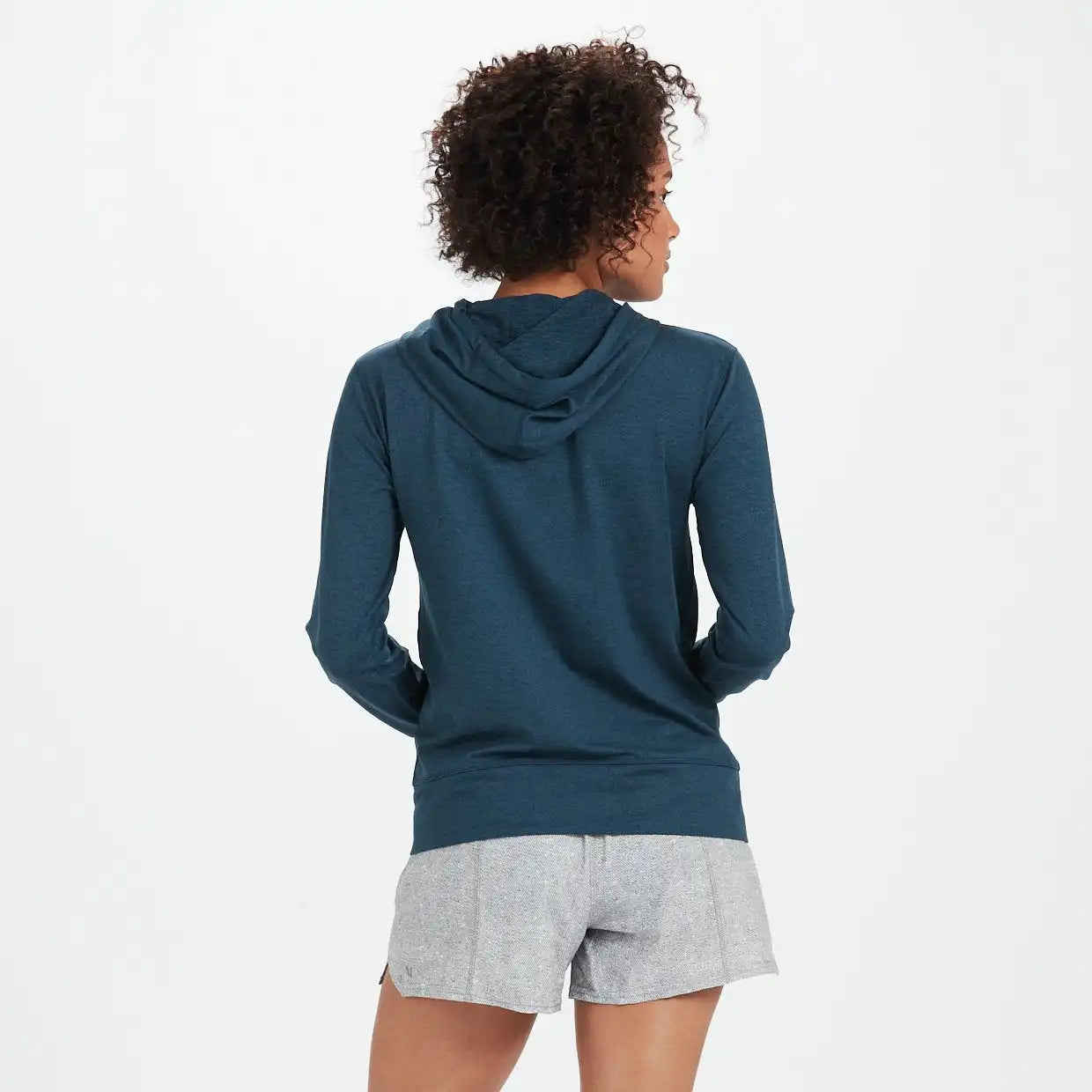 Halo Performance Hoodie | Indigo Heather