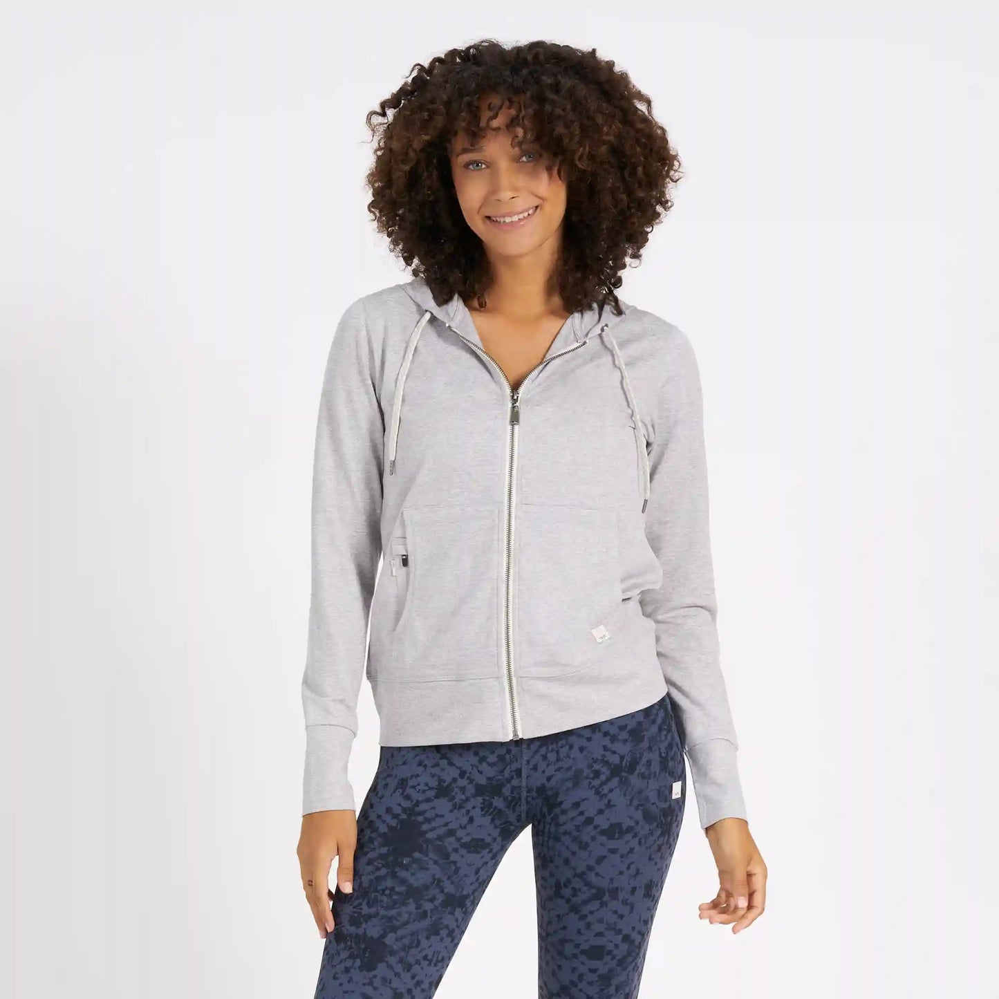 Halo Performance Hoodie | Pale Grey Heather