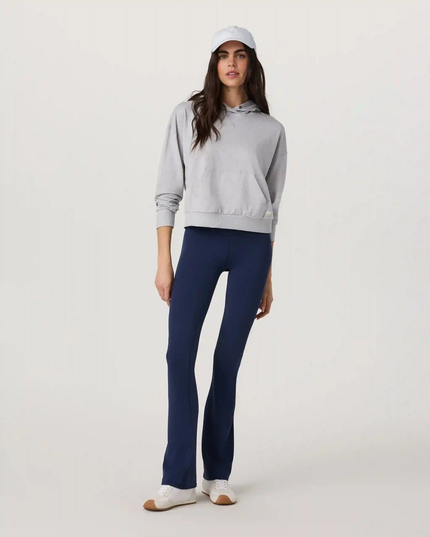 Halo Modern Pullover Hoodie | Pale Heather Grey