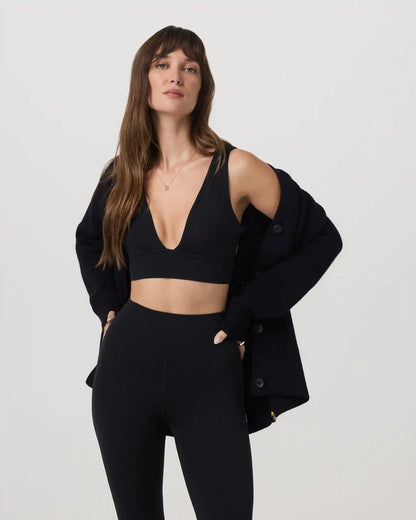 Alps Boyfriend Cardigan | Black