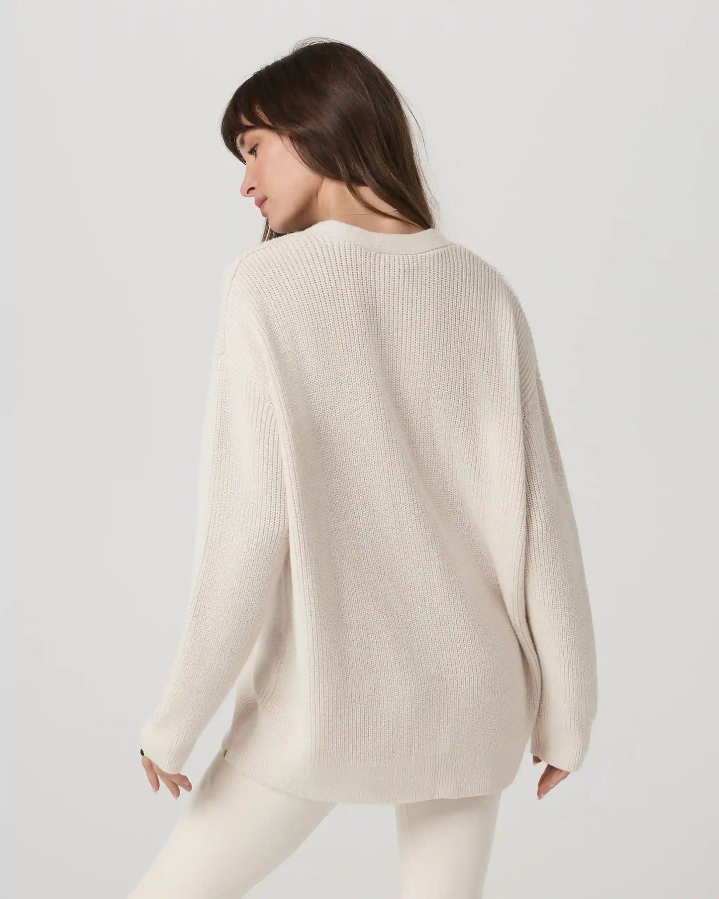Alps Boyfriend Cardigan | Marshmallow