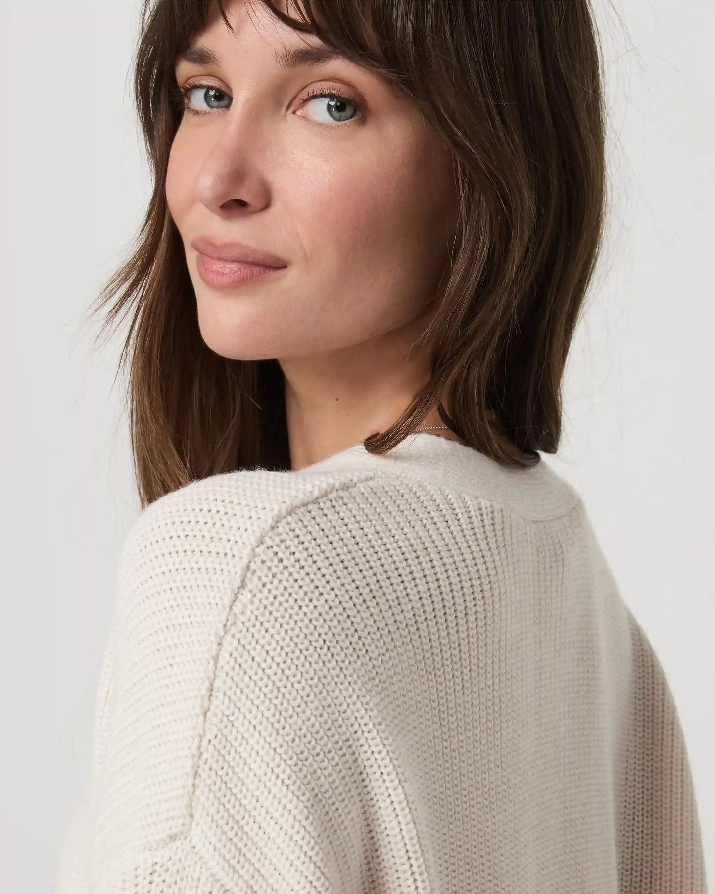 Alps Boyfriend Cardigan | Marshmallow