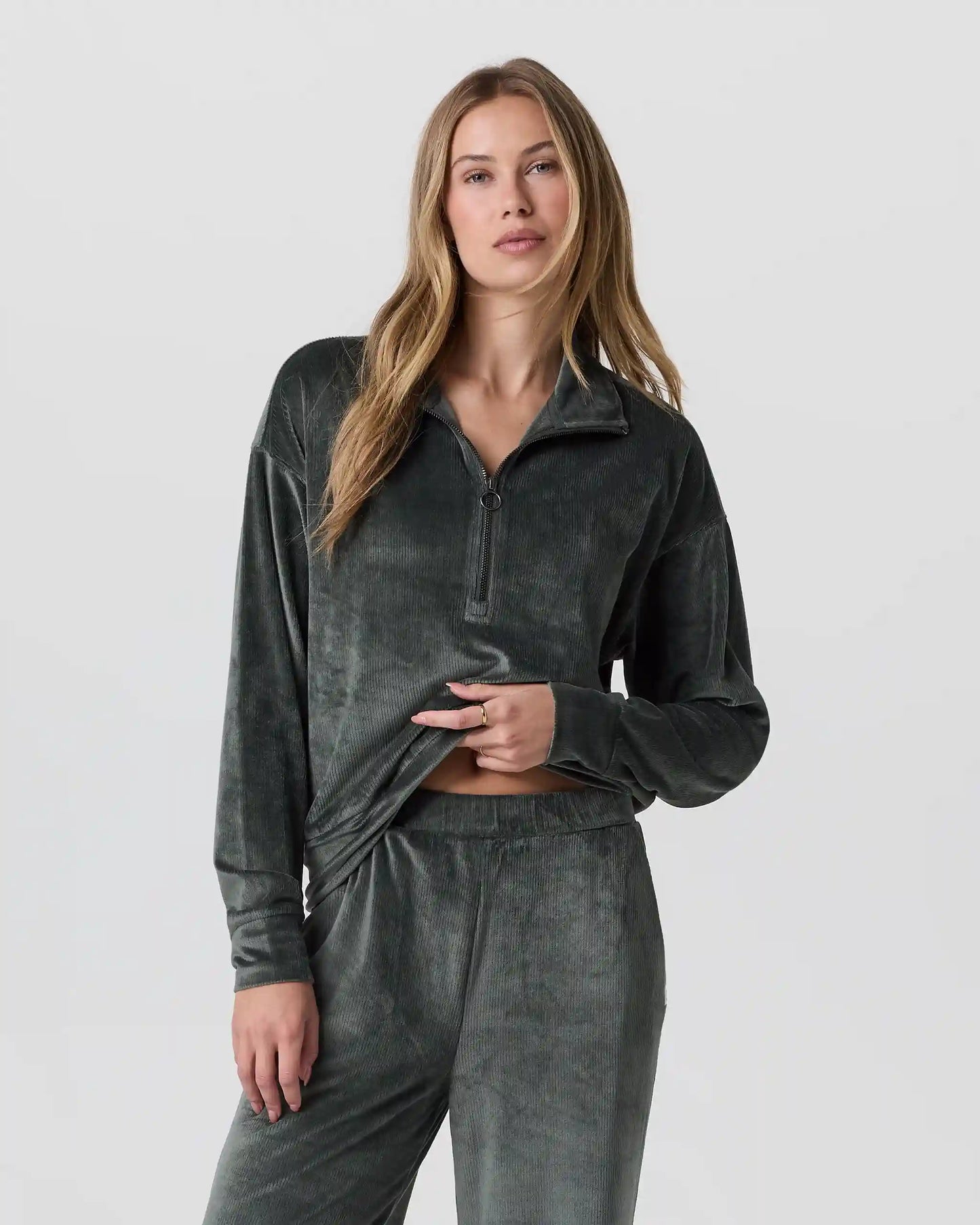 Haven Half Zip | Aspen