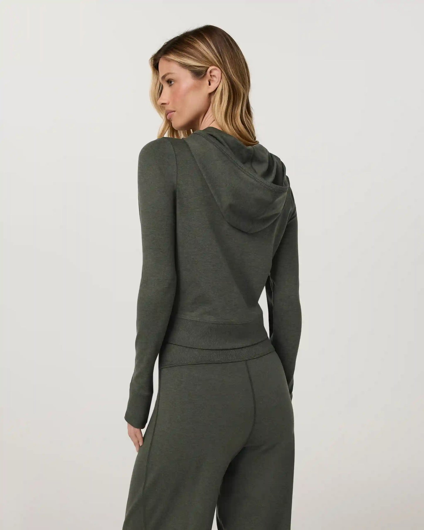 Halo Mini Full Zip Hoodie | Army Heather