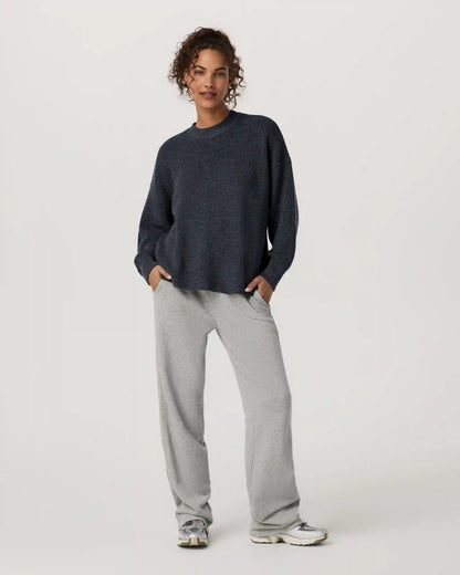 Alps Classic Crew Sweater | Charcoal
