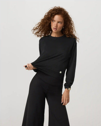 Halo Modern Crew | Black Heather