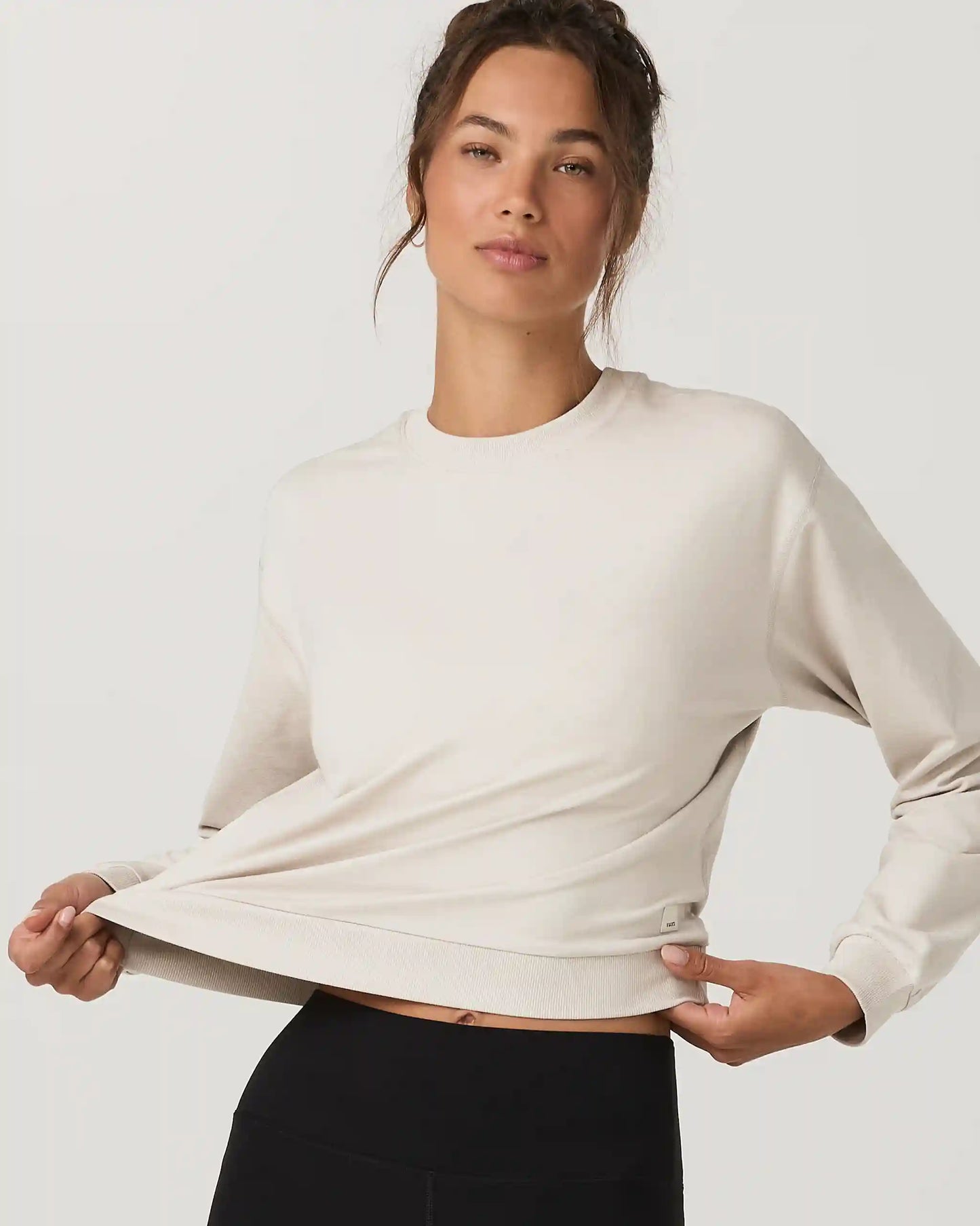Halo Modern Crew | Ecru Heather
