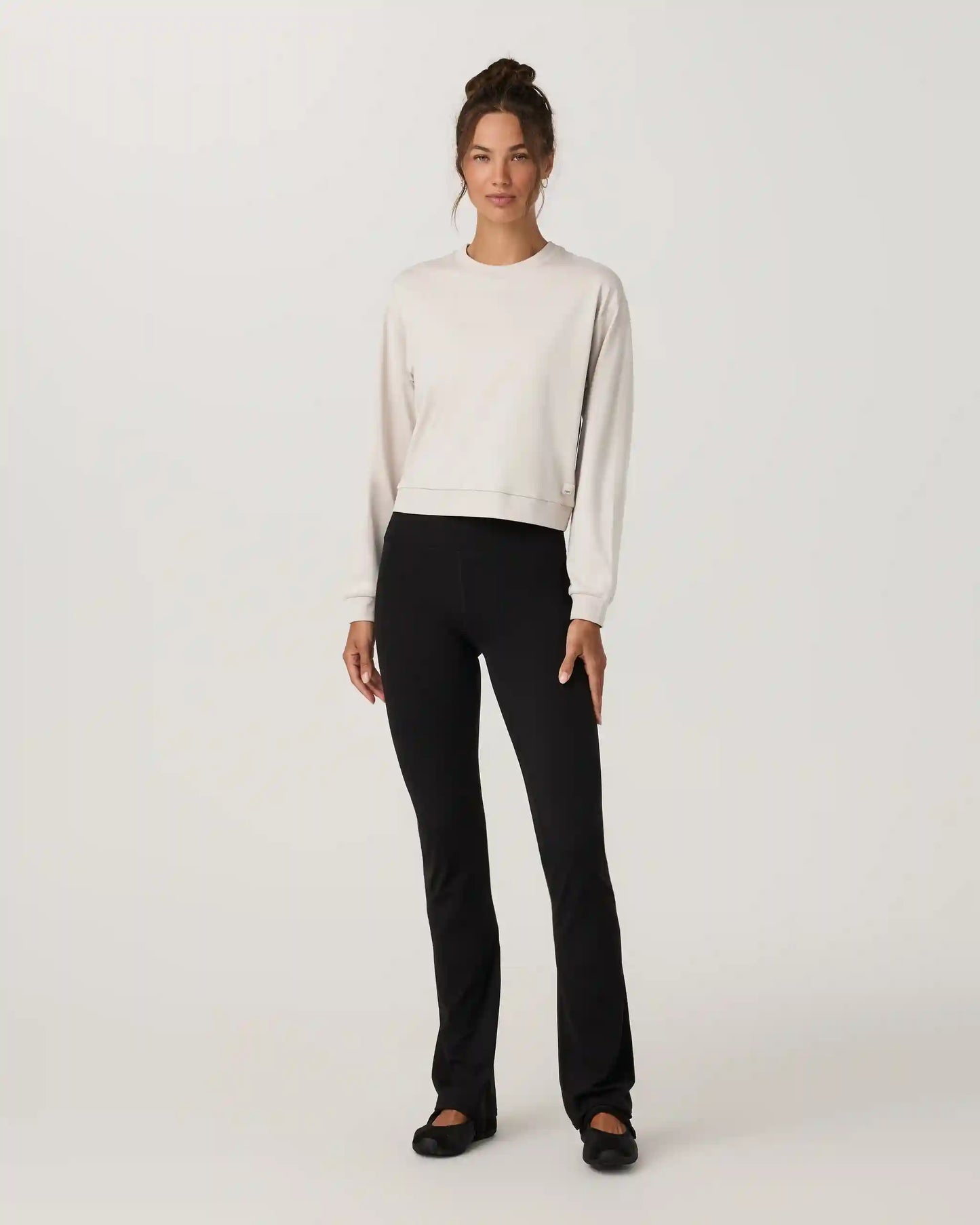 Halo Modern Crew | Ecru Heather