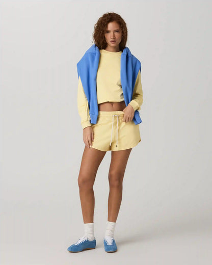 Halo Modern Crew | Lemon Snap Heather