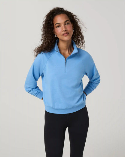 Halo Half Zip | Oasis Blue Heather