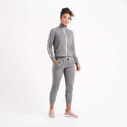 Eclipse Track Jacket | Heather Grey