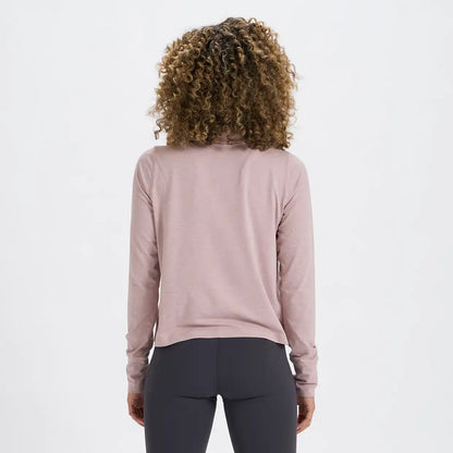 Crescent Half Zip | Dusk Heather