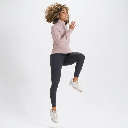 Crescent Half Zip | Dusk Heather