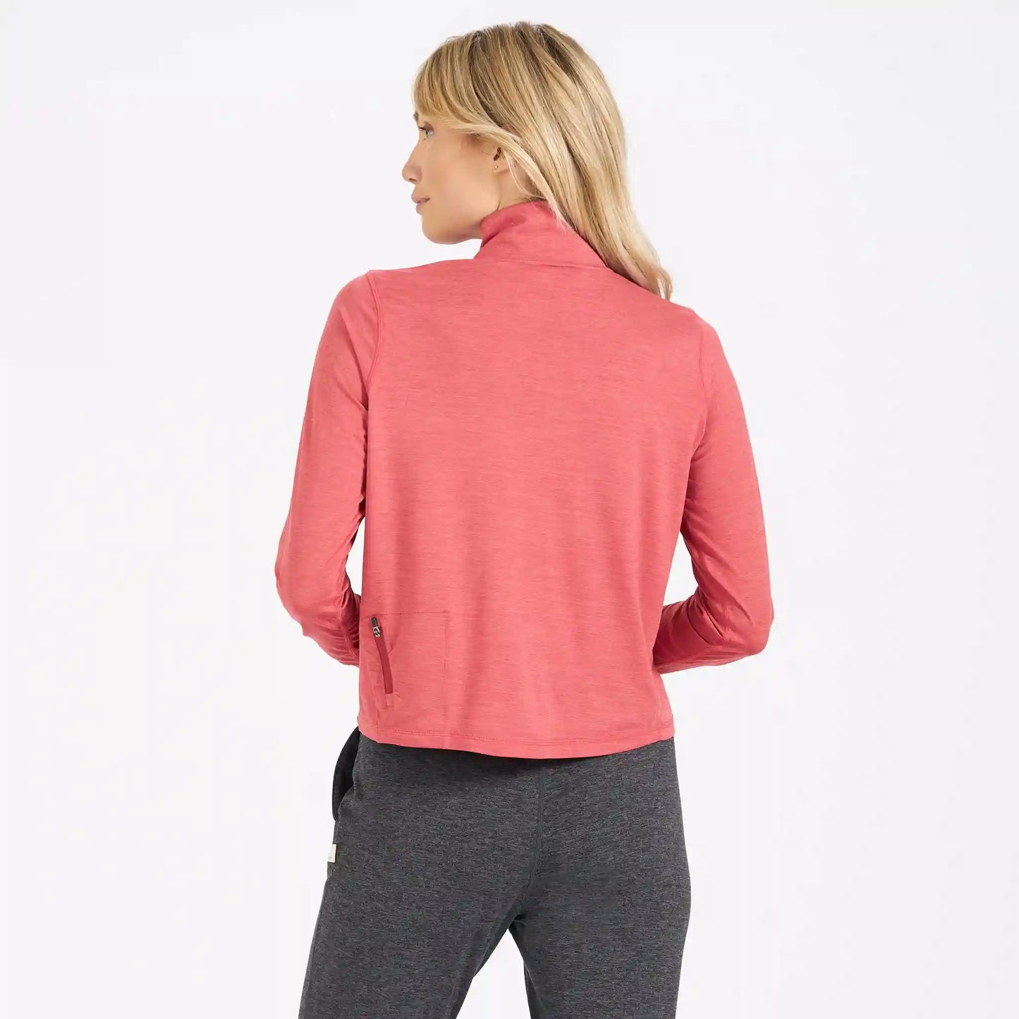 Crescent Half Zip | Sierra Heather