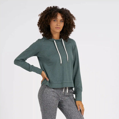 Halo Essential Hoodie | Kelp Heather