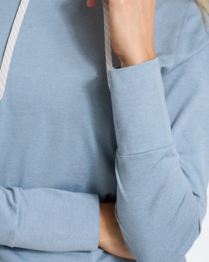 Halo Essential Hoodie | Light Cloud Heather