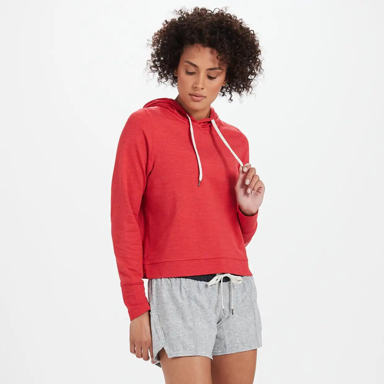 Halo Essential Hoodie | Melon Heather