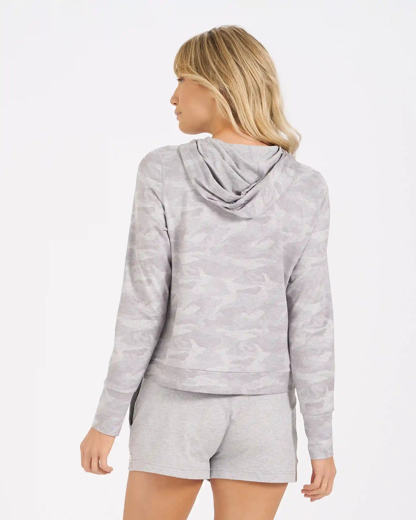 Halo Essential Hoodie | Pale Heather Camo