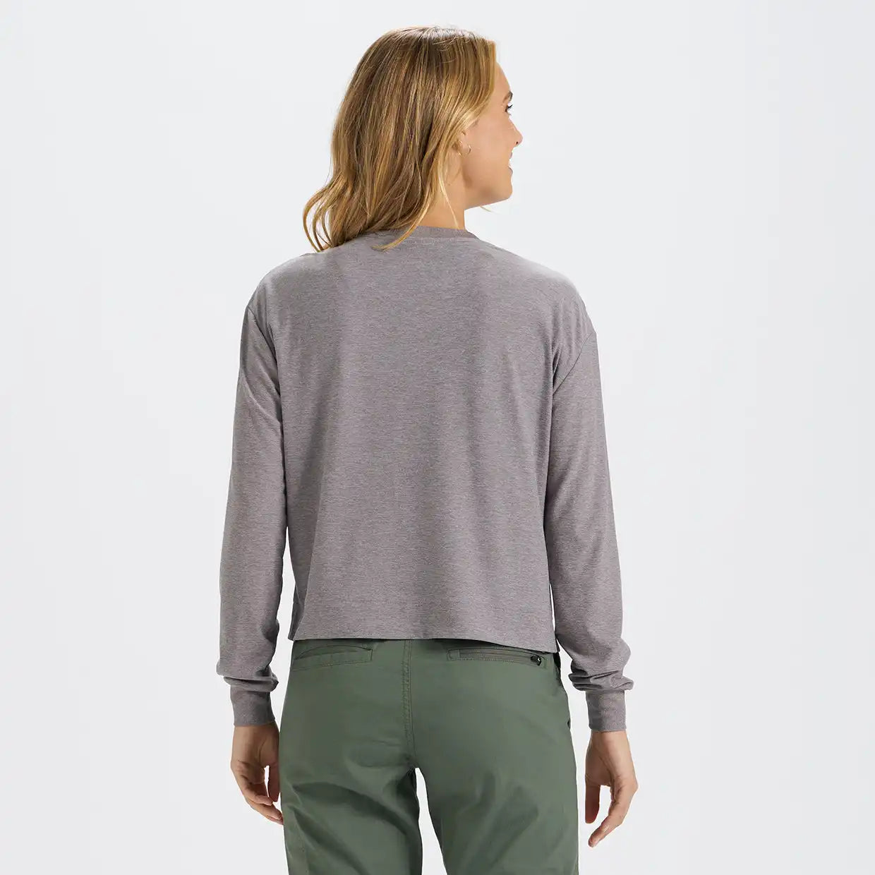 Long-Sleeve Solstice Tee | Clay Heather