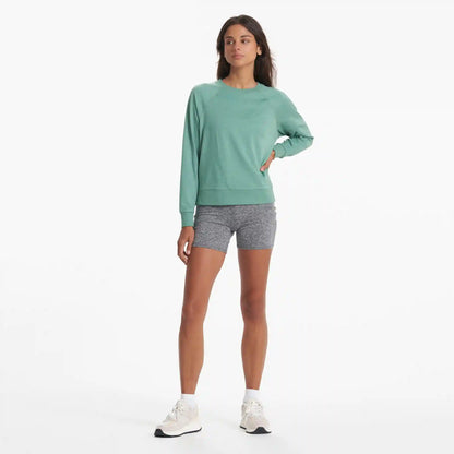 Long-Sleeve Halo Crew | Celadon Heather