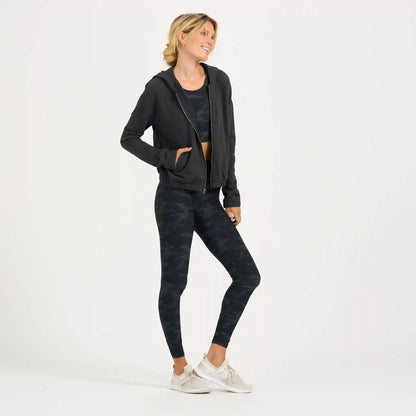 Laguna Zip Hoodie | Charcoal