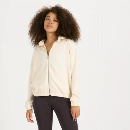 Laguna Zip Hoodie | Natural