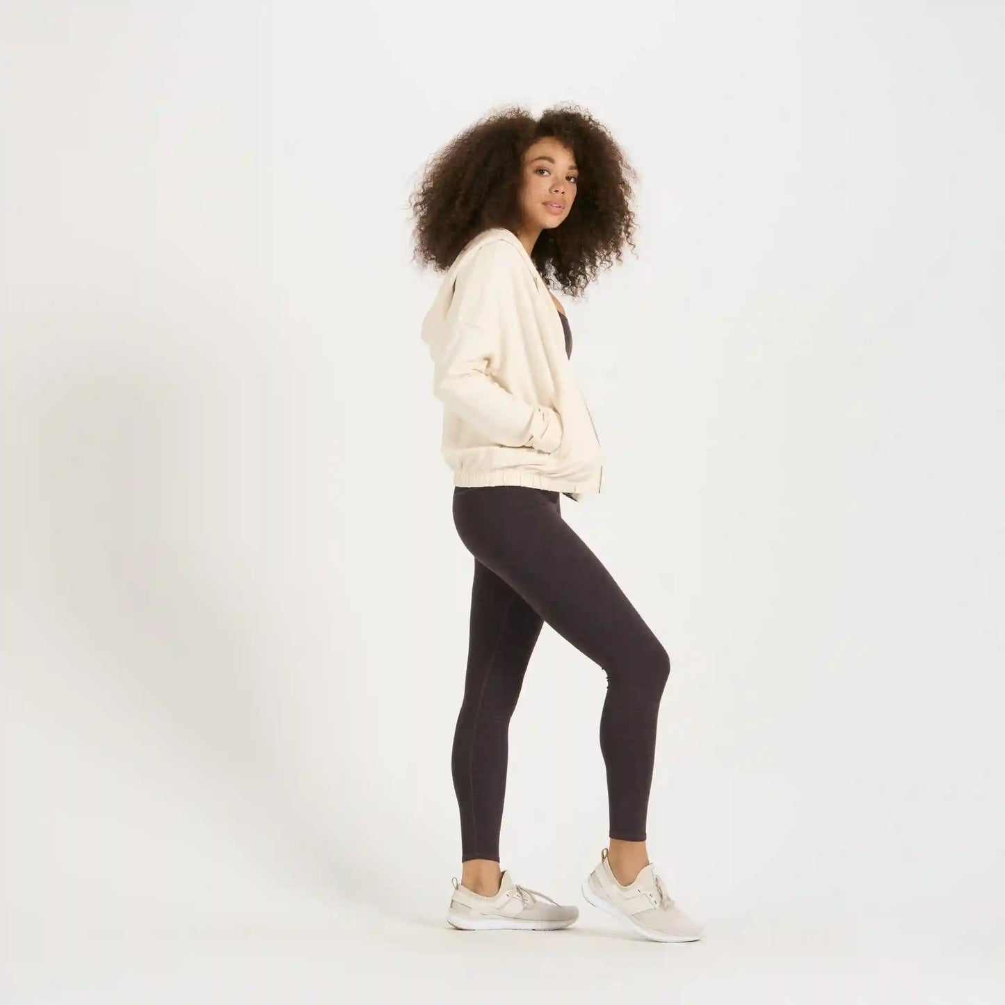 Laguna Zip Hoodie | Natural