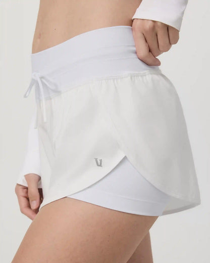 Daily Speed Short 2.5" | White