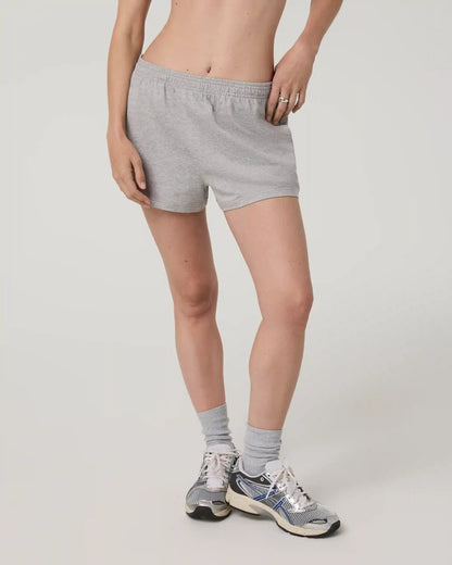 Halo Short | Pale Grey Heather