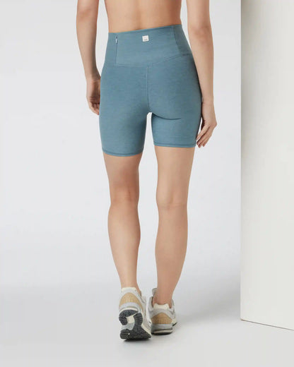 Clean Elevation Shorty 6" | Smoke Blue Heather