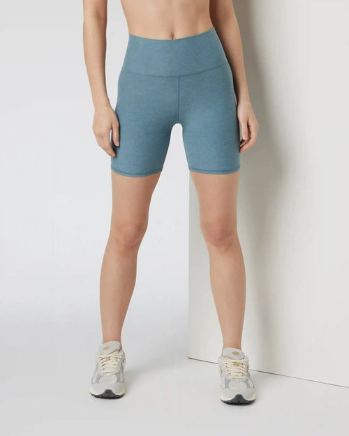 Clean Elevation Shorty 6" | Smoke Blue Heather