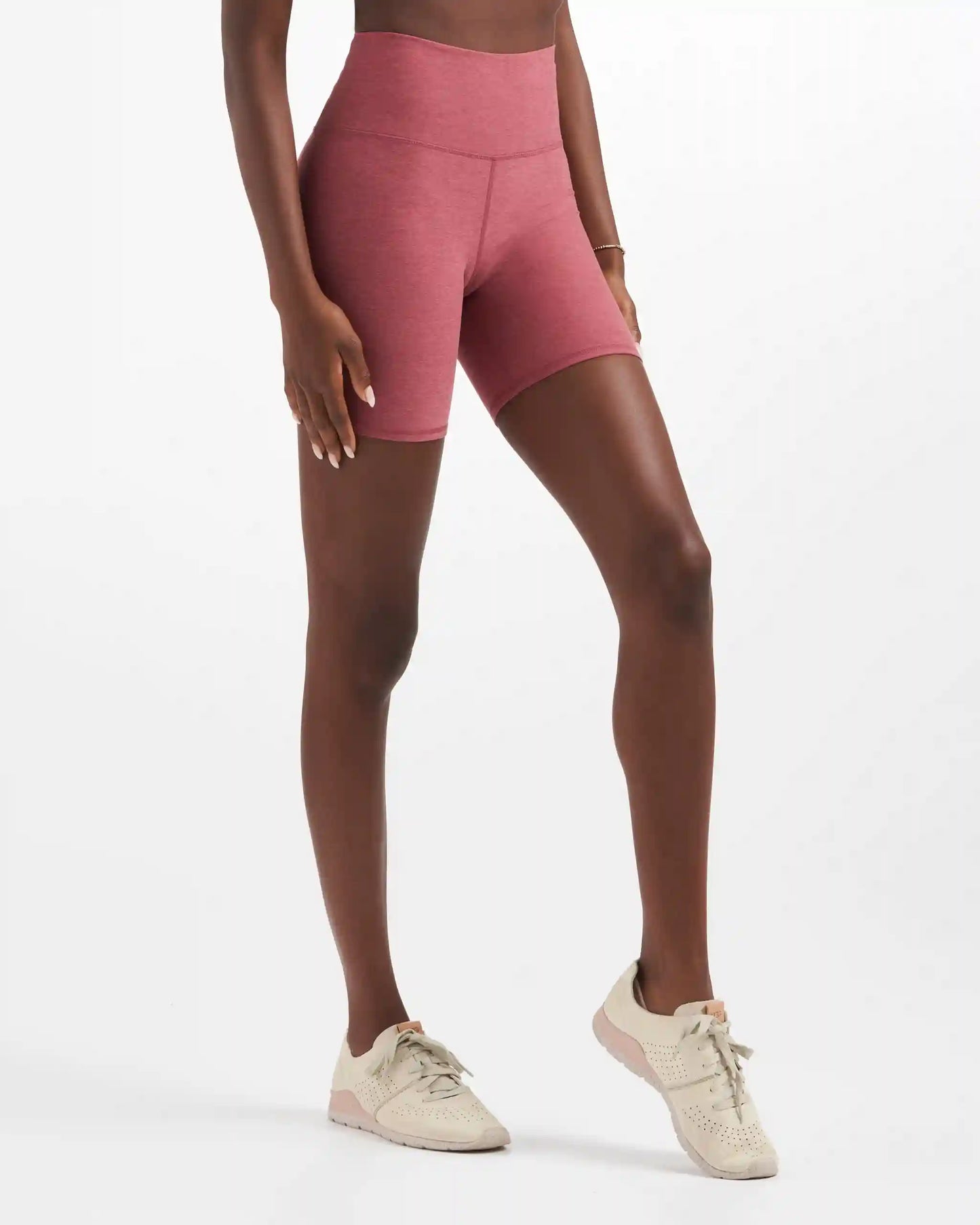Clean Elevation Shorty 6" | Desert Rose Heather
