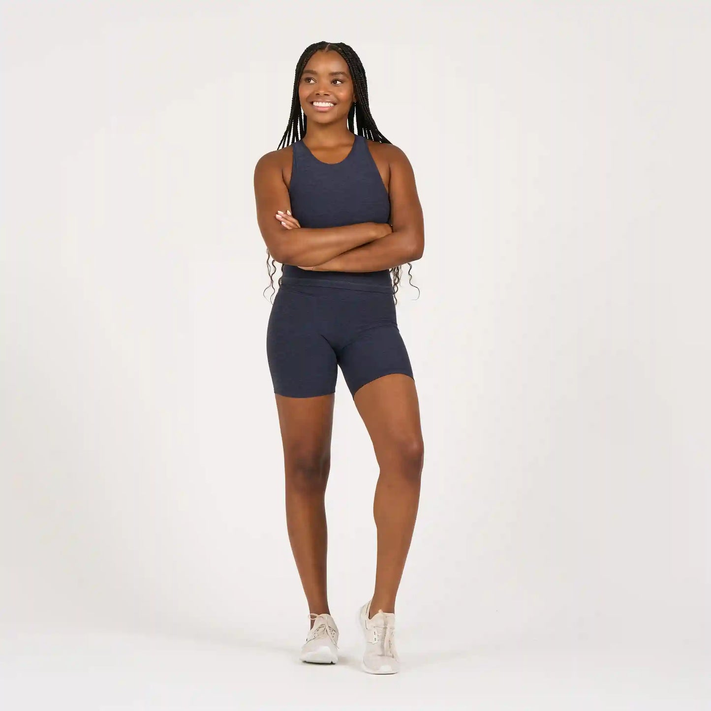 Clean Elevation Shorty 6" | Midnight Heather