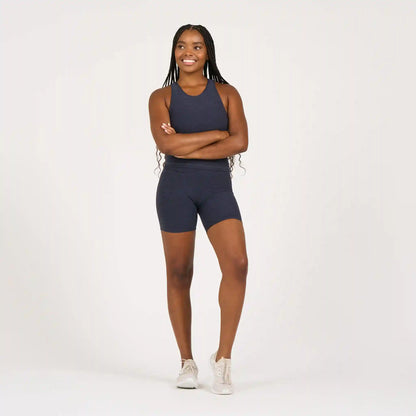 Clean Elevation Shorty 6" | Midnight Heather