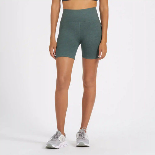 Clean Elevation Shorty 6" | Kelp Heather