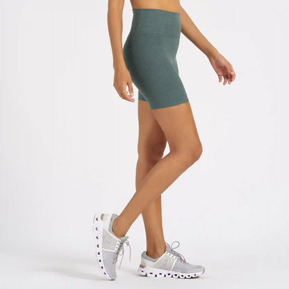 Clean Elevation Shorty 6" | Kelp Heather