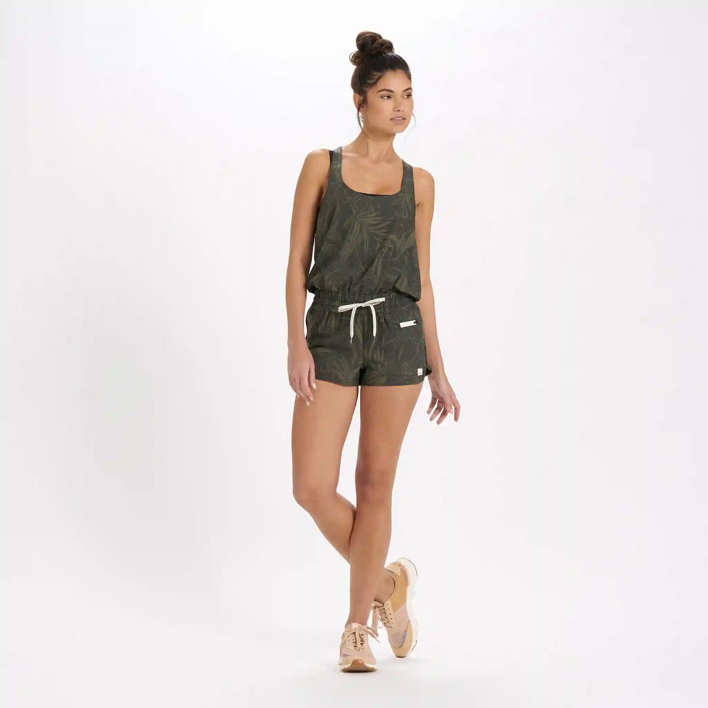 Clementine Romper | Oregano Rainforest