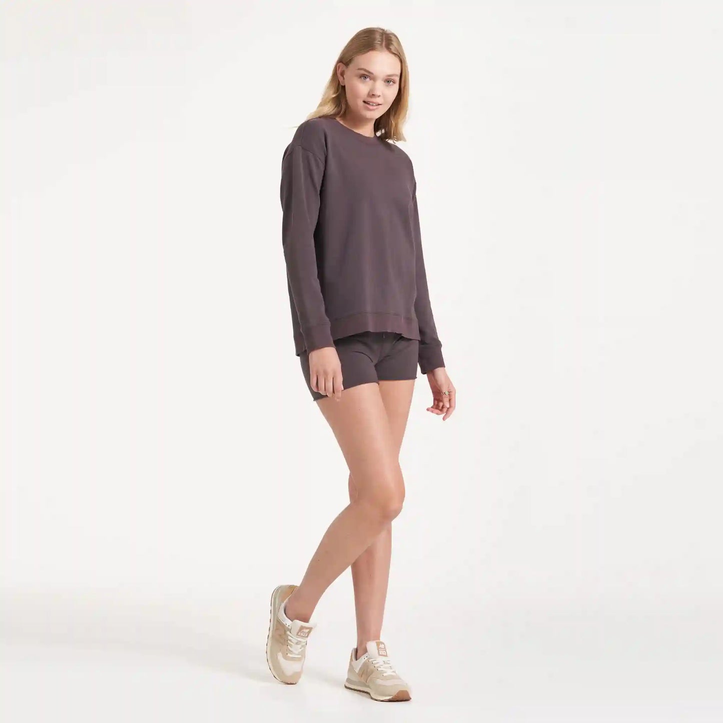 Laguna Oversized Crew | Quartz