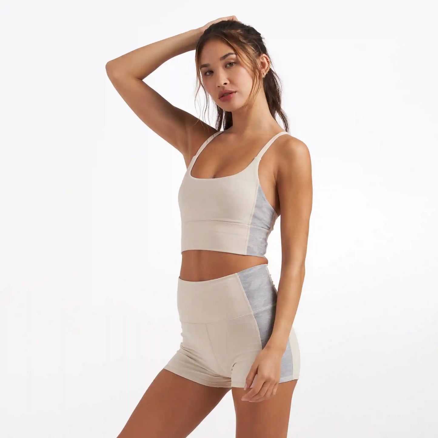 Aspire Elevation Bra | Dune Heather