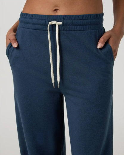 Halo Essential Wideleg Pant - Short | Blue Coast Heather