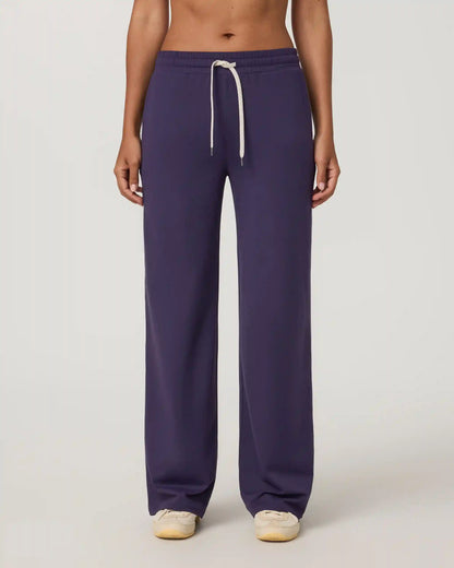 Halo Essential Wideleg Pant | Velvet Violet